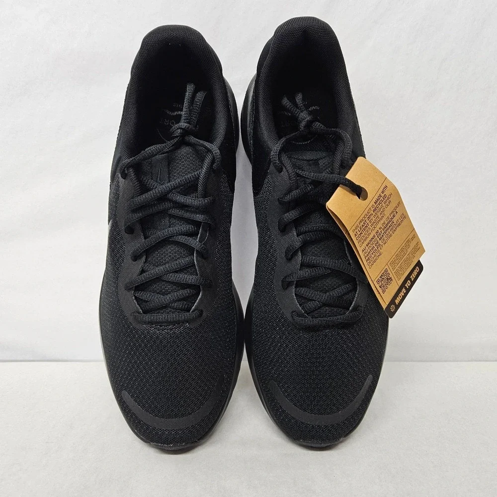 Nike Revolution 7 Running Shoes FB2207-005 Black Off Noir Men's Size 10.5 - Picture 6 of 10
